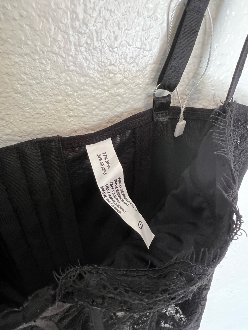 Black Lace Ostrich Feather Bolero Topper Top Gothic Victorian Halloween Costume - Picture 12 of 12